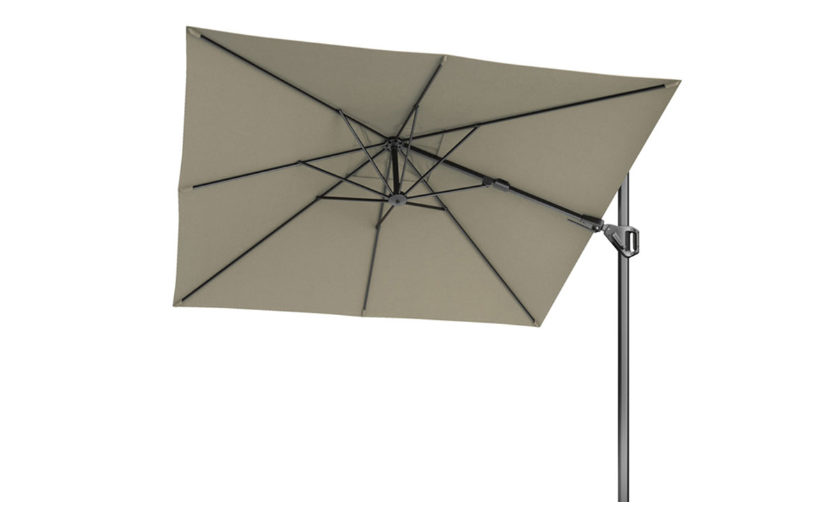 Platinum Voyager T Zweefparasol Rond Cm Taupe Devriesxl