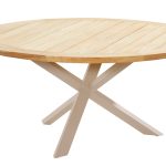 Taste by 4SO Prado tuin eettafel rond 160 cm | Latte