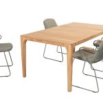 4 Seasons Outdoor Veneto dining tuinset met Liam tuin eettafel 180 | Olijf