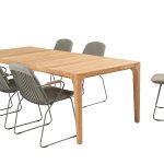 4 Seasons Outdoor Veneto dining tuinset met Liam tuin eettafel 240 | Olijf