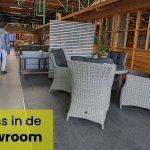 Chill-Out Galgary diningset met Vancouver tafel | Blended grey in onze showroom