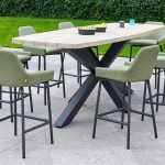 Life Outdoor living bartafel met Nuna barkrukken