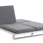 Life Outdoor Living Fitz Roy ligbed voor 2 personen in de kleur wit